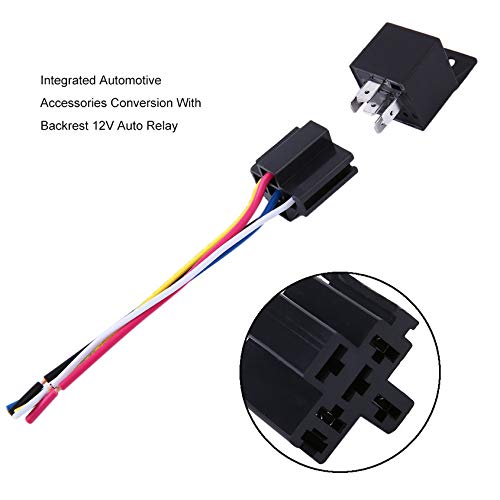 Florenceenid Integrated Automotive Accessories Conversion with Backrest 12V Auto Relay - Thumbnail 5