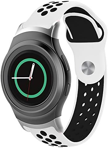 For Samsung Gear S2,Diadia Silicone Sports Watch Band For Samsung Gear S2 SM-R720 / SM-R730 with Adapter (F)