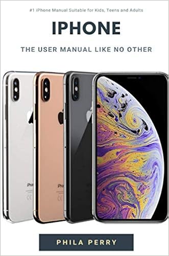 Amazon Com Iphone The User Manual Like No Other 9781794702448 Perry Phila Books