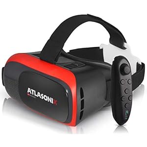 VR Headset for Phone with Controller | Virtual Reality Game System Compatible with iPhone and Android | Virtual Reality…