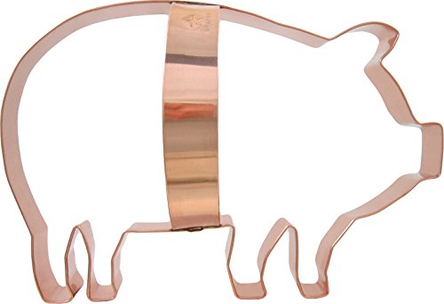 CopperGifts: Giant Pig Cookie Cutter with Handle