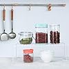 QIWODE-Kitchen-Cupboard-Organiser-Home-and-Kitchen-Storage-Shelf-Wire-Rack-Made-of-Metal-for-Kitchen-Cabinets-Counter-Tops-Pantries-Food-and-Utensils-White-Pack-of-2 QIWODE Kitchen Cupboard Organiser, Home and Kitchen Storage Shelf Wire Rack Made of Metal for Kitchen Cabinets, Counter…