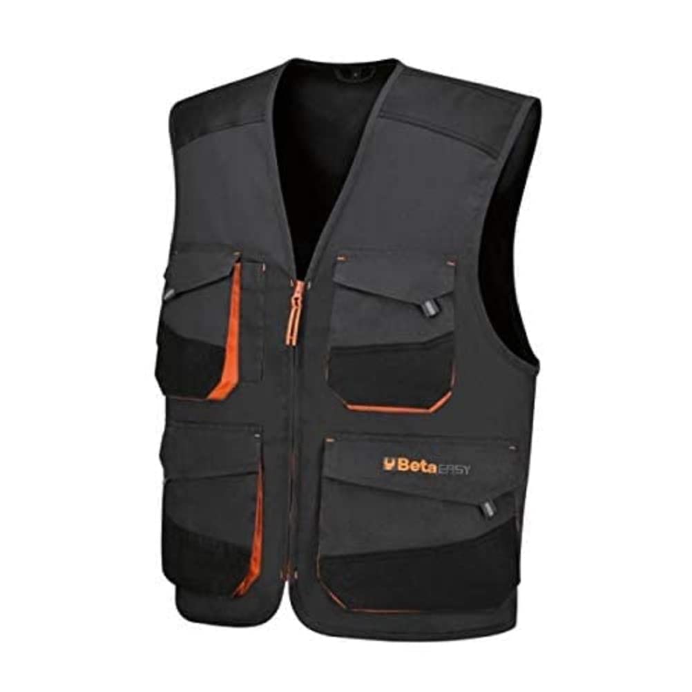 Gilet MULTITASCHE LEGGERO DA LAVORO 180G M 7867E B