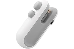 Mini Bag Sealer, 2 in 1 Bag Sealer And Cutter Magnet Rechargeable Sealing Machine, Portable Handheld Heat Vacuum Sealer, Mini