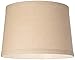 Burlap Medium Drum Lamp Shade 14
