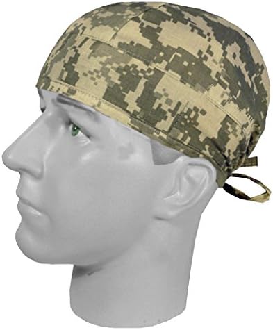 Surgical Scrub Cap Camouflage ACU Digital Hospital Surgeons Hat Skull Cap Mens