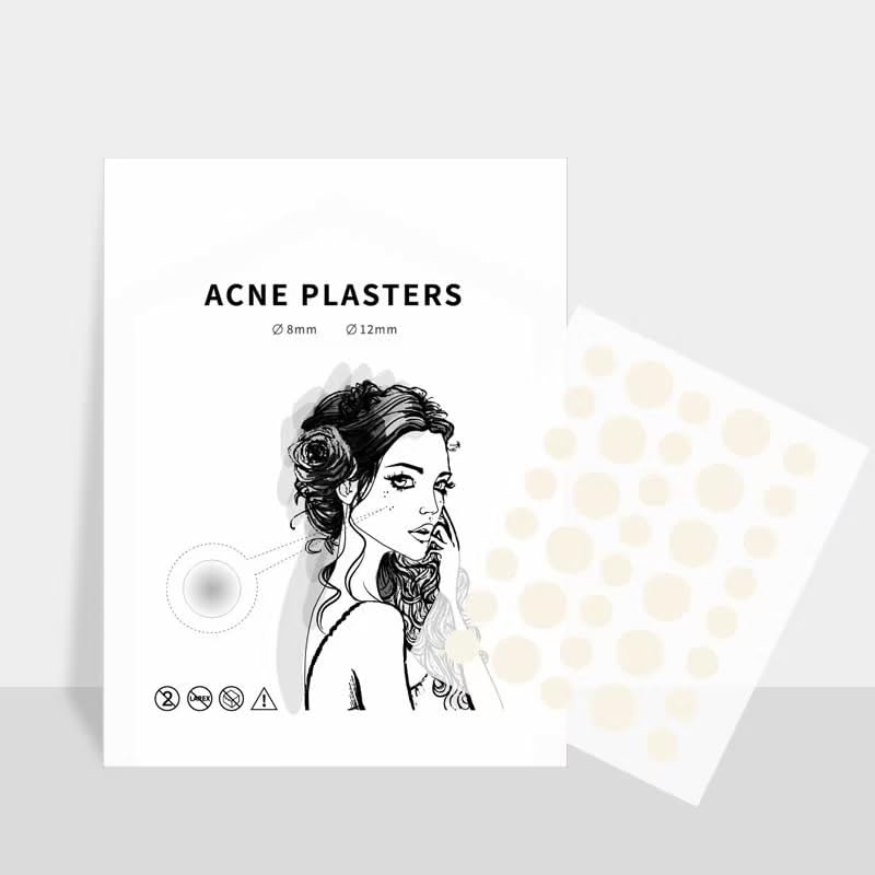 Acne Patch Pimple Patches for Face Hydrocolloid Patches for Acne Acne Patch Clear Spot Stickers Dots pack of 72