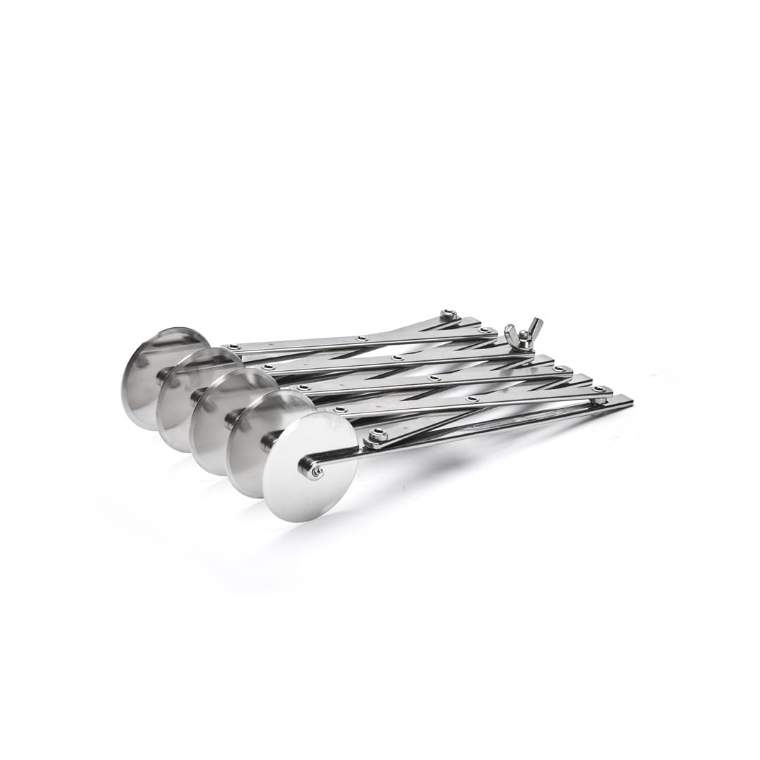 De Buyer 4781.00 N – Roll Round Stretchy Bicycle United – Stainless Steel – 5 Blades Diameter 5.5 cm