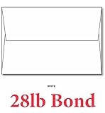 A7 Envelopes - Bright White - 28lb/70lb (5 1/4