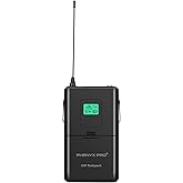Phenyx Pro Wireless Bodypack Transmitter, 914.9MHz UHF Cardioid Pattern Wireless BodyPack Microphone, Fixed Frequency, 260 FT Range, for PTU-5000/PTU-4000 Series (PWB-5-914.9)