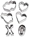 Wilton Valentine's 6 Piece Mini Cutter Set