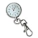 Stainless Steel Alloy Quartz Pocket Watch Pendant with Keychain (Nurse)