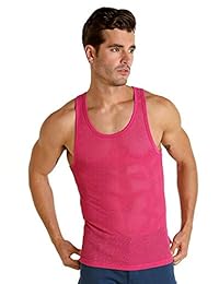 Calvin Klein - Camiseta de malla para hombre