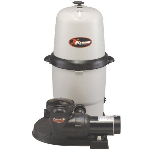 Hayward CC15093STL XStream Filtration 150-Square-Foot 1-1/2-Horsepower Full-Flo Element Filter with Twist-Lock Cord