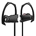 Bluetooth Headphones,Sports earbuds,Wireless Headset V4.1 Noise Isolating Heavy Bass Stereo Sweatproof Sports Earphones In Ear Earbuds with Mic –Black