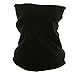 Army Universe ARMYU Black Thick Micro Fleece Long Warm Winter Heavyweight Double Layer Neck Warmer Gaiter 2-Pack