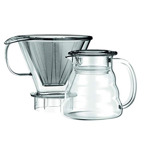 Bodum Melior Pour Over Coffee Dripper, 20 Oz, Black Pricepulse