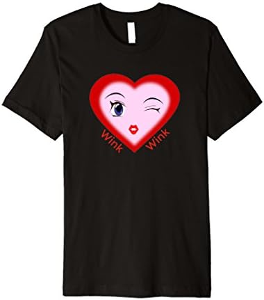 Men's Wink Wink Novellty Funny T-Shirt Gift For Men Women XL Black
