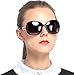 SIPLION Women's Sunglasses For Women Polarized And UV Protection (Black, as the pictures)