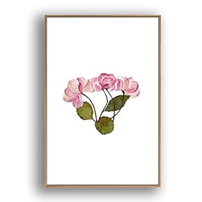Framed Canvas Wall Art for Living Room, Bedroom Leaves Canvas Prints for Modern Home Decoration Ready to Hang - 16"x24" inches