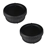 (2 Pack) VKO Body Cap & Rear Lens Cap Replacement for Nikon D5600 D5500 D500 D5 D750 D700 D850 D7500 D7200 D7100 D610 D3500 D3400 D3300 D3200 D5200 D5300 Camera Body & F Mount Lens Replaces LF-4 BF-1B