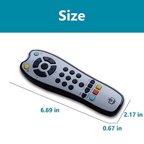 LKNUIYIE Kids Realistic TV Remote Control with Soft Light and Sound