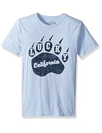 Lucky Brand playera de manga corta para niños grandes