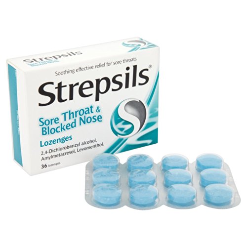 Strepsils Sore Throat & Blocked Nose 36 Lozenges Buy Online in UAE