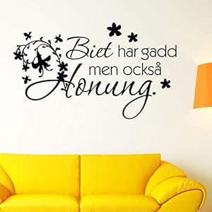 100x59cm La abeja se ha ido, pero también la miel tatuajes de pared