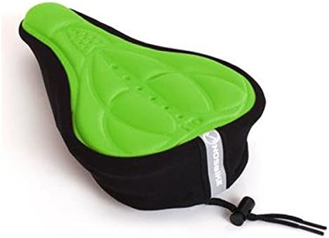 Nosbike Bicycle NB-035 Memory Foam Comfort Soft Cushion Seat for Saddle Seat (Green)