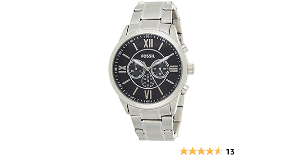 Fossil MENS FLYNN STAINLESS STEEL WATCH 