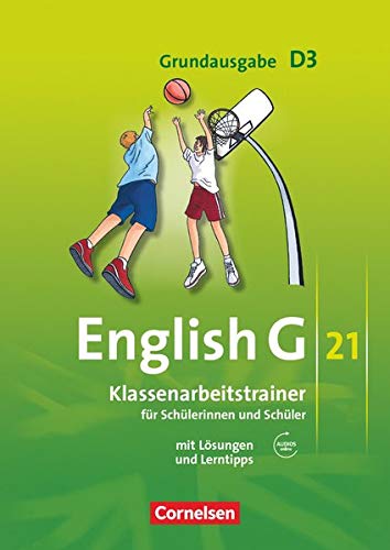 English G 21 A3 Klassenarbeitstrainer Lösungen Pdf English G 21. Grundausgabe D 3. Klassenarbeitstrainer: 7. Schuljahr
