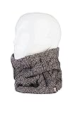 Women's Heat Holders Thermal 3.4 tog Fleece Cable knit Snood Scarf Neck Warmer (Fawn)
