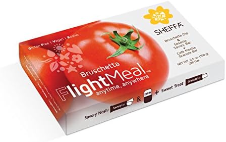 Sheffa Flight Meal Bruschetta Sauce, 3.5 Ounce