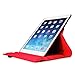 Fintie iPad Mini 3/2 / 1 Case - 360 Rotating Stand, Auto Sleep/Wake - Red