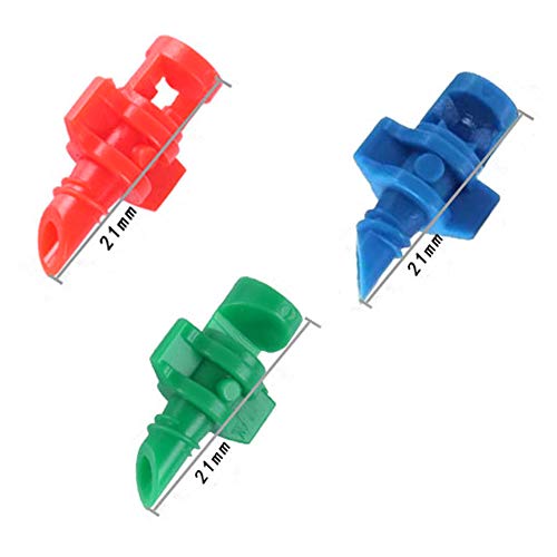 Pannow 150 Pcs Micro Garden Lawn Water Spray, Misting Nozzle Sprinkler Irrigation System (90 Degree,180 Degree,360 Degree) - Thumbnail 2