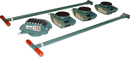 Hilman 8-ton Nyton Roller Set with Padded Swivel top