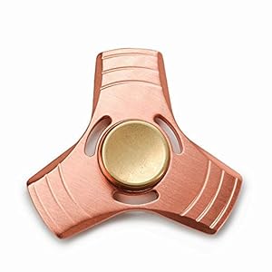 Amazon.com: WOOCON Pure Copper Triangle Hand Spinner Fidget Toy Luxury 