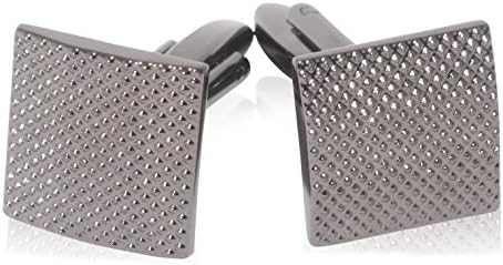 Men’s Gunmetal Cufflinks - 1 pair