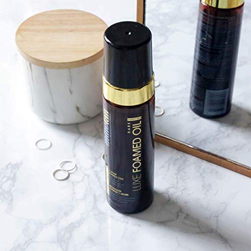 MineTan Luxe Oil Self Tanner Set with Luxe Foamed Oil Self Tan, Gradual Tanner & Applicator Mitt for Ultra Hydrating Self Tanning - Thumbnail 5