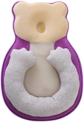 WSGT Baby bed Pillow Nest Newborn Mattress Pillow Baby Sleep Pad Prevent Infant Flat Head Syndrome Prevention and Back Support