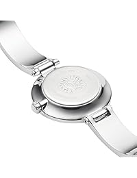Anne Klein AK   2211wtsv de la mujer Reloj brazalete marmolado en tono blanco y plateado