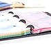 MyLifeUNIT Business Card Holder Book, Name Card Organizer Book with Five Color Index Tabs, 120 cards