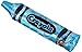Blue Crayola Crayon 43" Mylar Foil Balloon