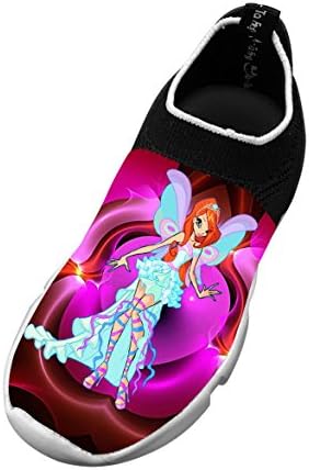 Kids' Unique W-inx C-lub Design Fly Knit Sneaker Shoes