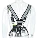 Yaegoo Radio Chest Harness Chest Front Pack Pouch Holster Vest Rig for Two Way Radio Walkie Talkie(Rescue Essentials) (Fluorescent Green)