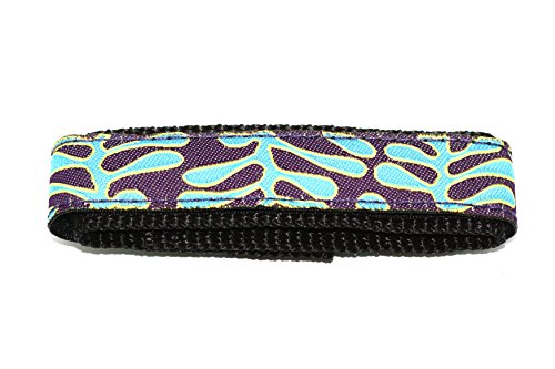 The Band CHUMS 20MM HOOK & LOOP PURPLE ONE PIECE SPORT WATCHBAND