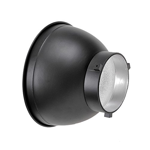 Fomito 55 Degree 7 inchs Standard Reflector Lamp Cover Dish Diffuser for Bowens Mount Studio Strobe Flash Lighting Godox DE300 DE400 SK300 SK400II, Jinbei, Golden Eagle, U2, NiceFoto