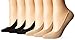 PEDS Women's Ultra Low Microfiber Liner with Gel Tab