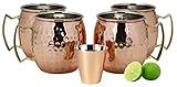 A29 Moscow Mule Solid Copper Mugs image large